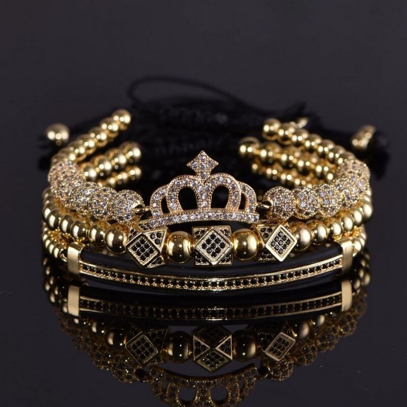 Queen bracelet with deals crown