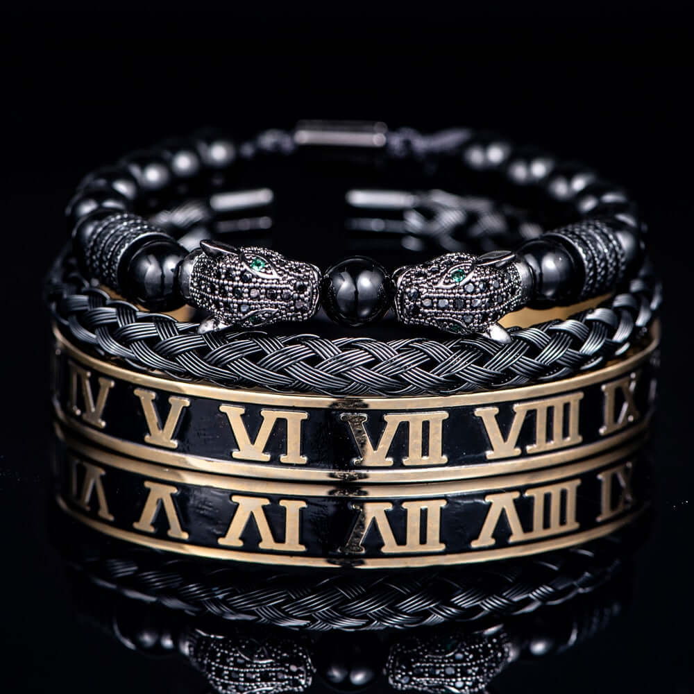 Luxury Double Leopard Bracelets 2