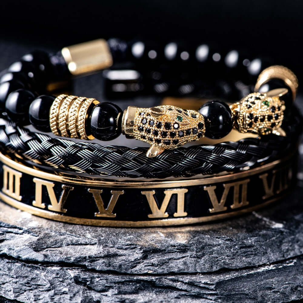 Luxury Double Leopard Bracelets 8