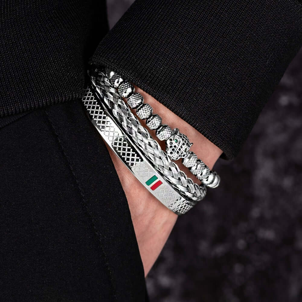 Gucci Sterling Ghost Chain Bracelet - Metallic - Bracelets
