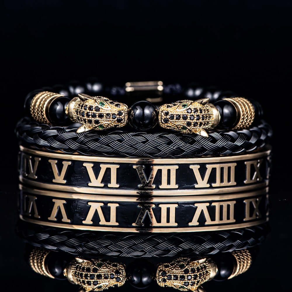 Luxury Double Leopard Bracelets 1
