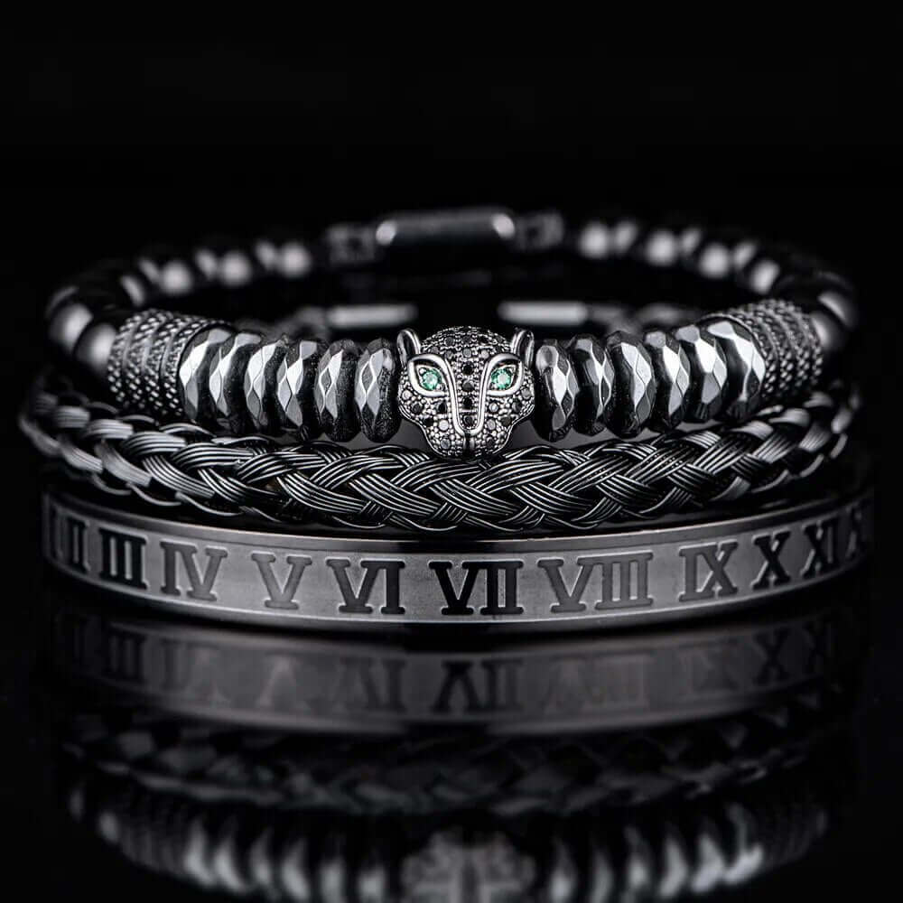 Black Luxury Bracelets Sets for All Occasions | Alfa Jewelry