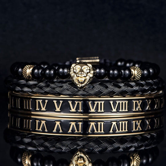 Black Deluxe Bracelet Sets - Luxury & Style | Alfa Jewelry