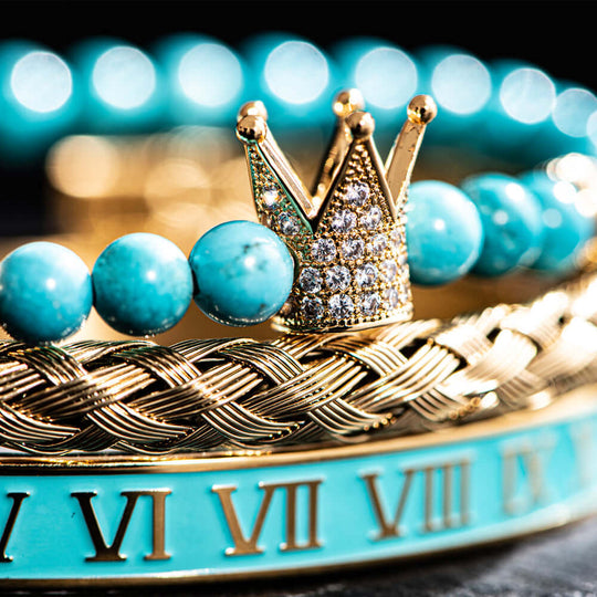 Deluxe Blue Crown Bracelets 7