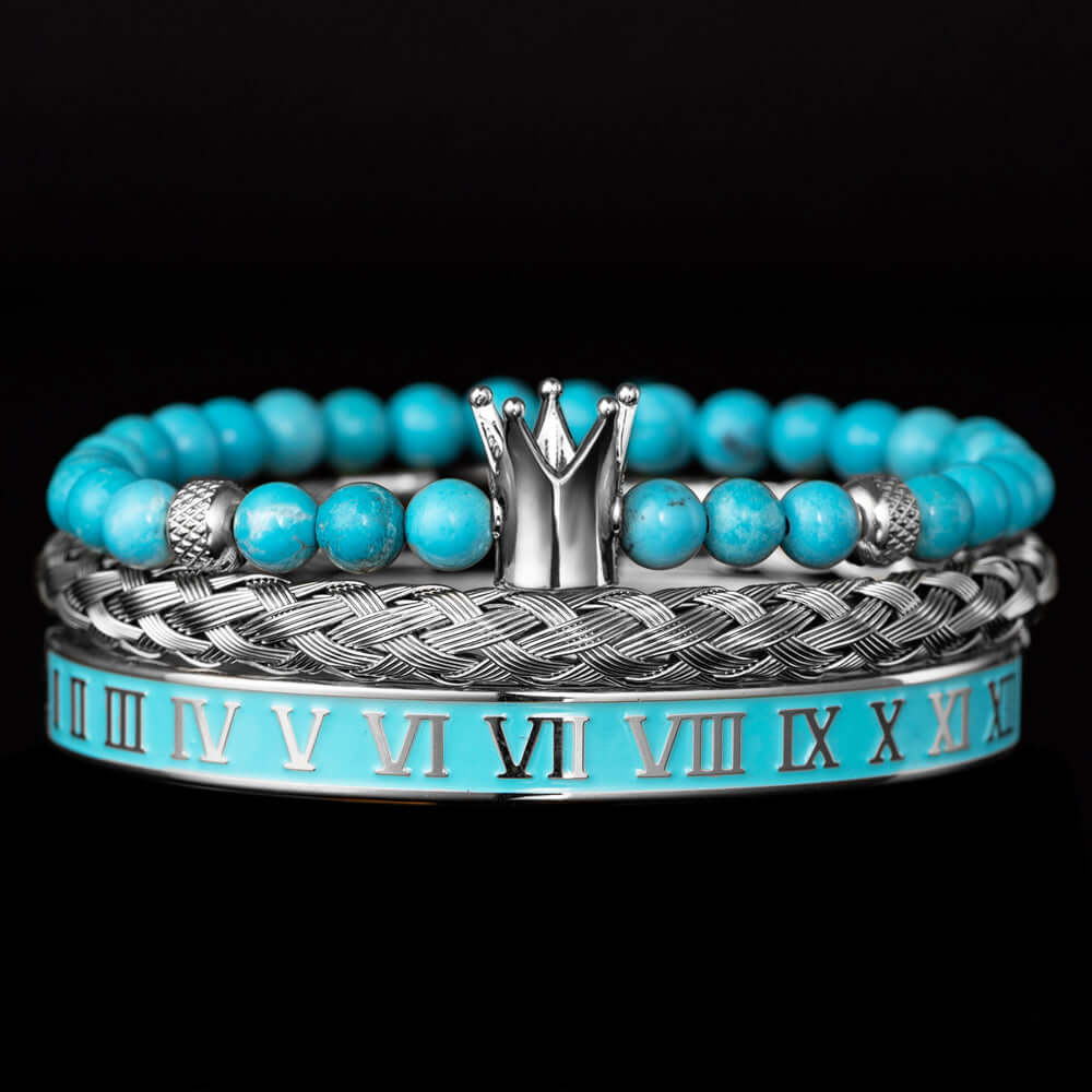 Deluxe Blue Crown Bracelets 6