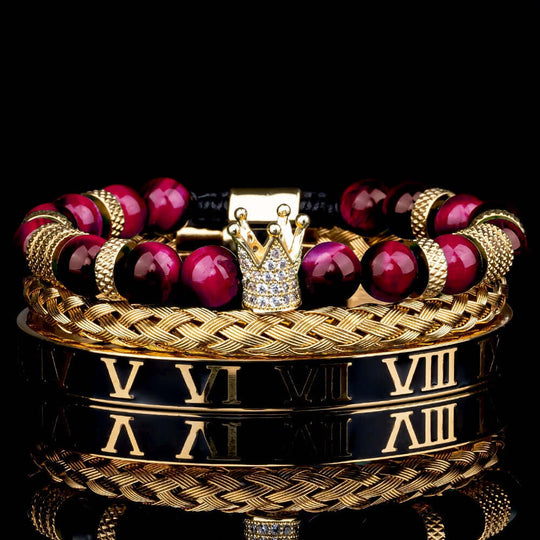 Luxury Roman King Crown 14