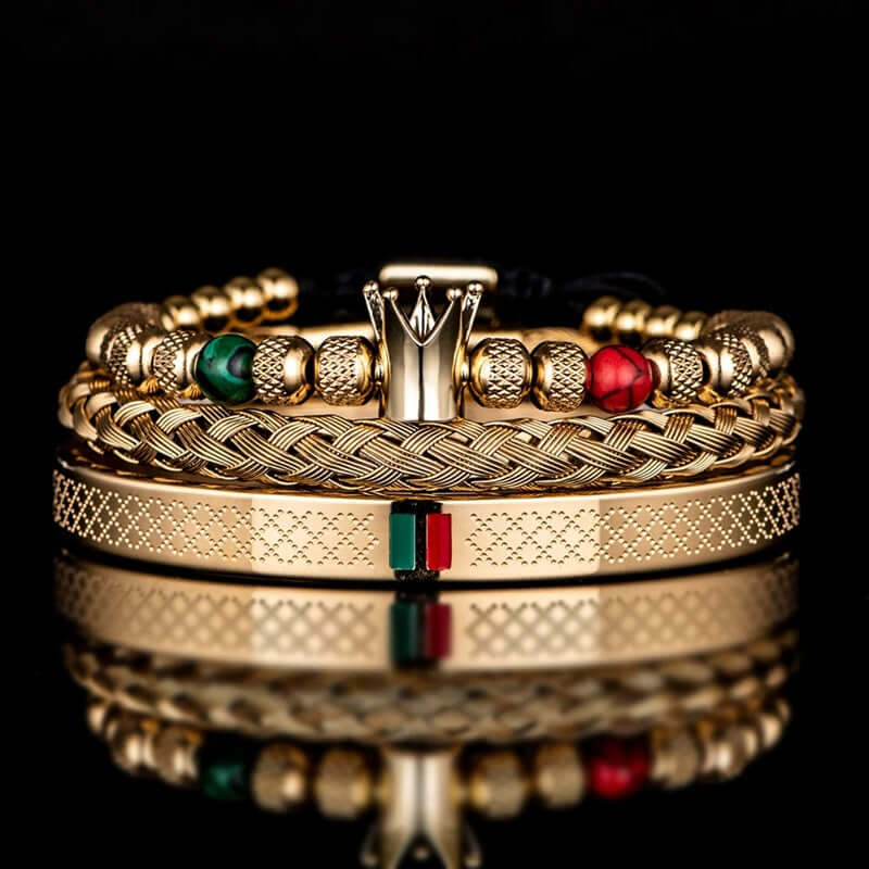 King Crown Bracelet - Regal Elegance | Alfa Jewelry