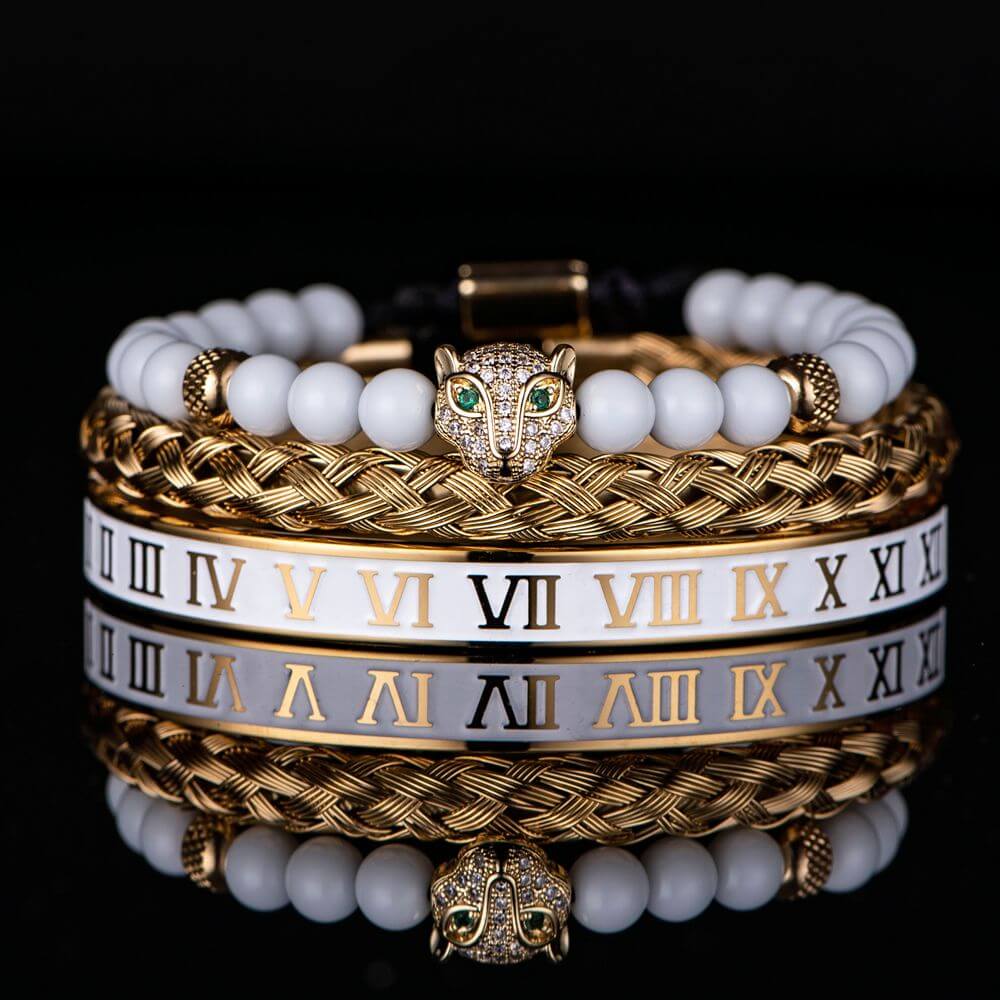 White Deluxe Bracelets 2