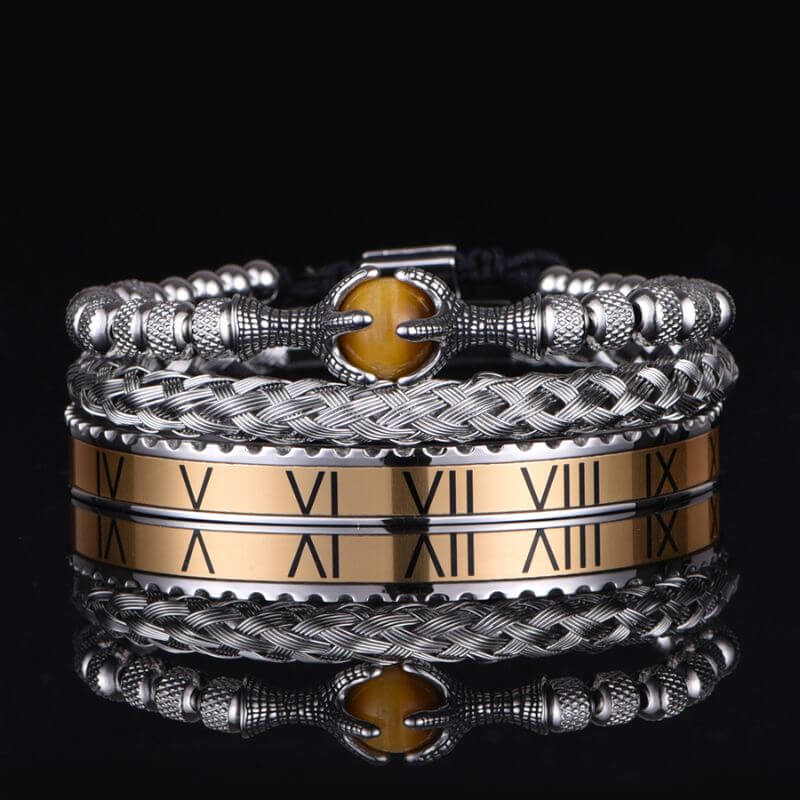 Eagle Roman Numeral Bracelets 3