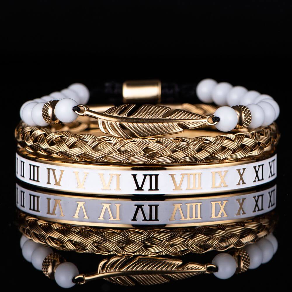 White Deluxe Bracelets 6