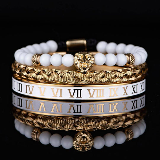 White Deluxe Bracelets 8